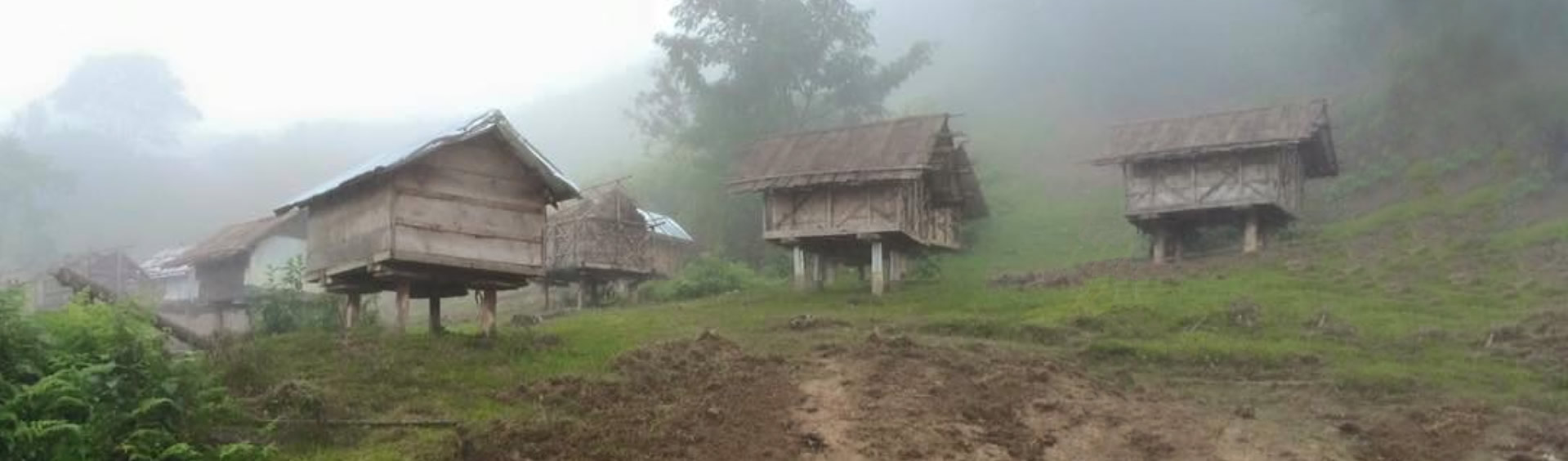 Rural village in Vietnam